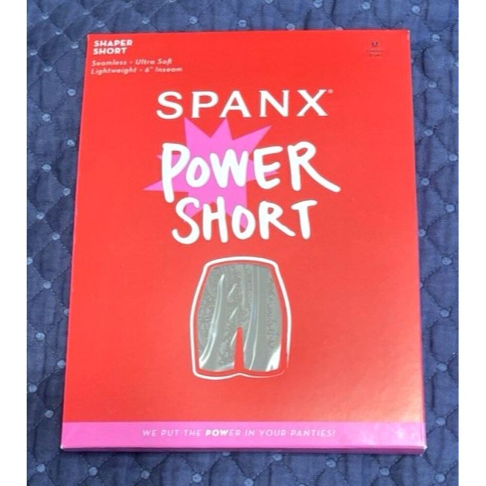 Spanx Women's Seamless Power Shorty Shaper Short TS8 Chestnut Brown Medium NWT